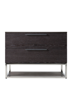 2-Drawer Wooden Nightstand | OROA Modern Helenora