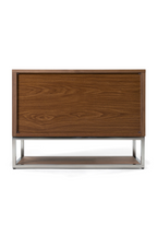 2-Drawer Wooden Nightstand | OROA Modern Helenora