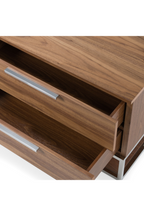 2-Drawer Wooden Nightstand | OROA Modern Helenora