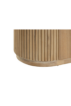 3-Drawer Natural Acacia TV Stand | OROA Modern Jacobson