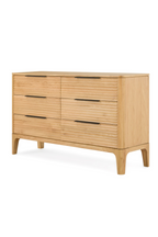 6-Drawer Solid Oak Dresser | OROA Modern Seattle