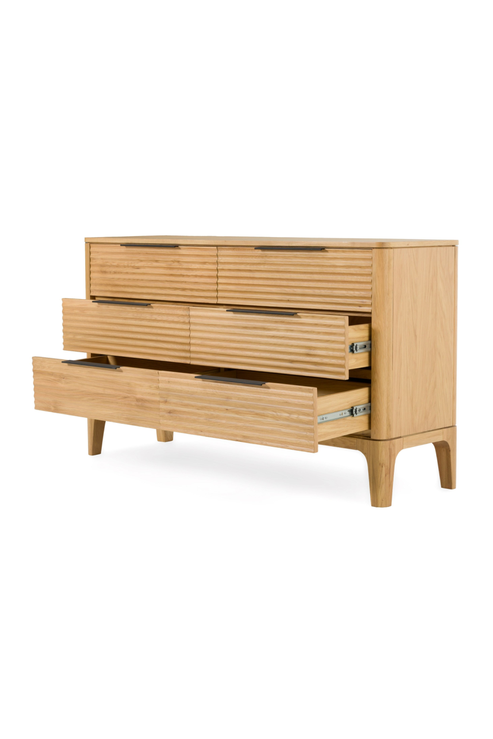 6-Drawer Solid Oak Dresser | OROA Modern Seattle