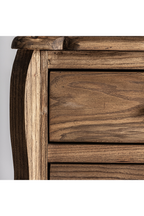 3-Drawer Elm Bedside Table | Vical Home Brixton
