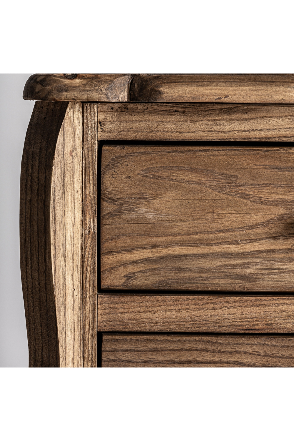 3-Drawer Elm Bedside Table | Vical Home Brixton
