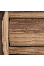 3-Drawer Elm Bedside Table | Vical Home Brixton