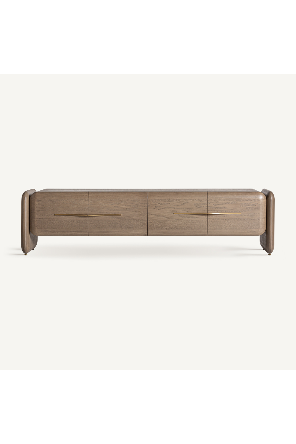 2-Drawer Oak Media Unit | Vical Home Ussel