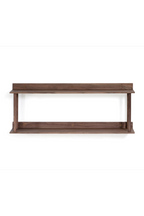 2 Level Wooden Wall Shelf | Wireworks Platform 2