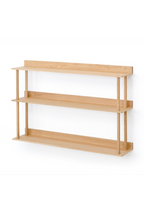 3 Level Wooden Wall Shelf  | Wireworks Platform 3