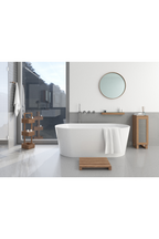 3 Tray Oak Storage Caddy | Wireworks Caddy Mezza