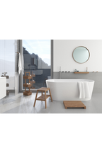 2-Level Oak Step Stool | Wireworks Slatted