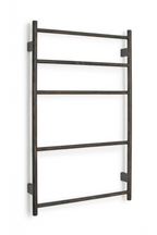 5-Bar Oak Wall Mounted Towel Rail | Wireworks Wallbar