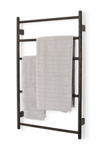 5-Bar Oak Wall Mounted Towel Rail | Wireworks Wallbar