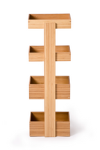 4 Tray Bamboo Storage Caddy | Wireworks Arena