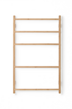 5-Bar Bamboo Wall Mounted Towel Rail | Wireworks Wallbar