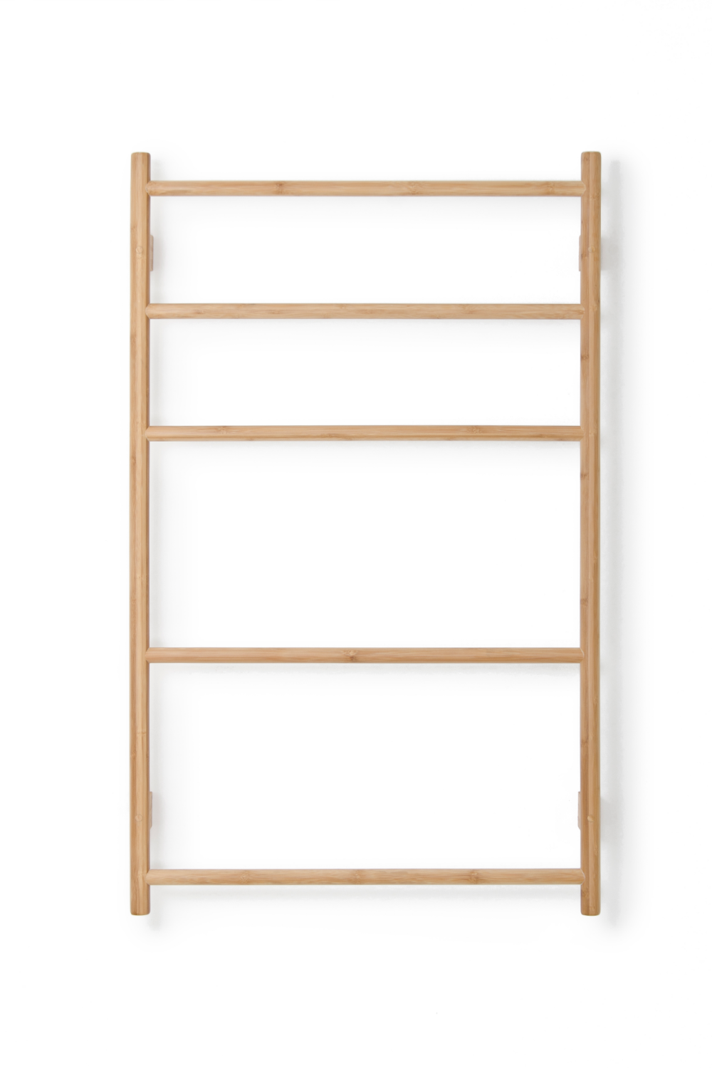 5-Bar Bamboo Wall Mounted Towel Rail | Wireworks Wallbar