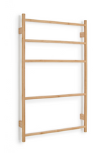 5-Bar Bamboo Wall Mounted Towel Rail | Wireworks Wallbar