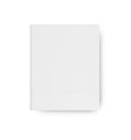 525TC White Percale Fitted Sheet | Amalia Home Victoria