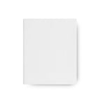 525TC White Percale Fitted Sheet | Amalia Home Victoria