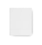 525TC White Percale Flat Sheet | Amalia Home Victoria