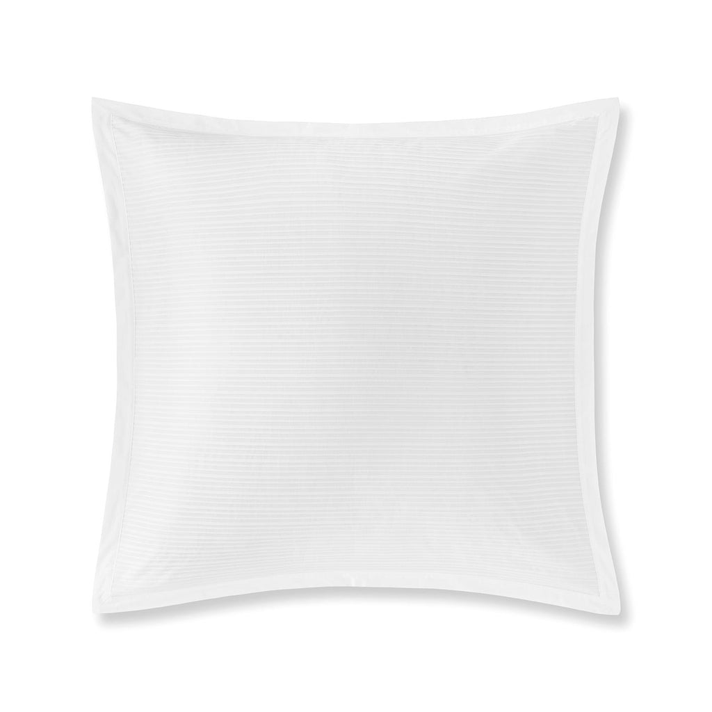 200TC Percale Pleated Euro Sham | Amalia Home Luna